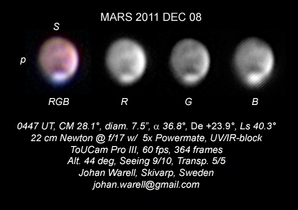 Mars 2011 December 8