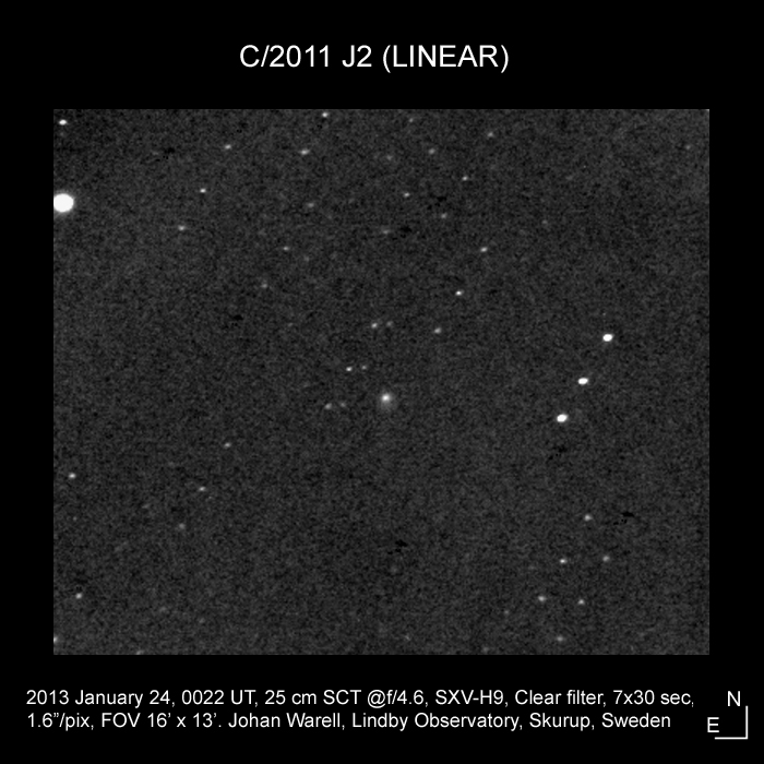 C/2011 J2 (LINEAR), 24 January 2013 