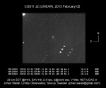 C/2011 J2 (LINEAR), 2 February 2013