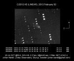 C/2012 K5 (LINEAR), 2 February 2013