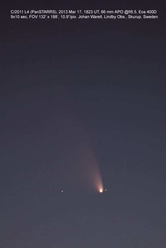 C/2011 L4 (PanSTARRS), 17 March 2013