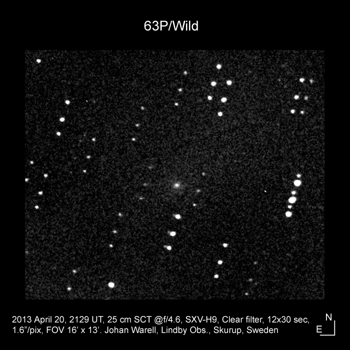 63P/Wild, 20 April 2013