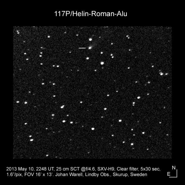 117P/Hemin-Roman-Alu, 10 May 2013