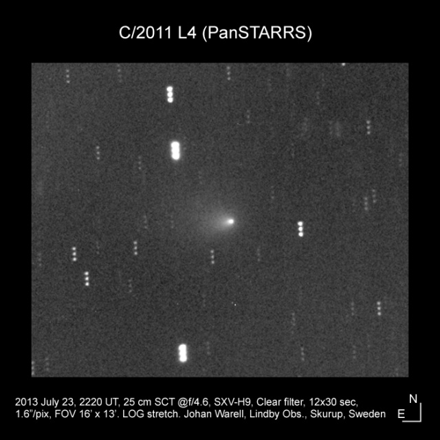 C/2011 L4 (PanSTARRS), 23 July 2013