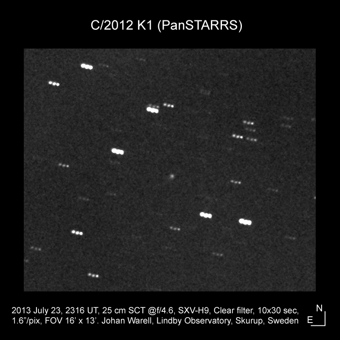 C/2012 K1 (PanSTARRS), 23 July 2013