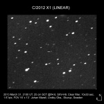 C/2012 X1 (LINEAR), 31 March 2013