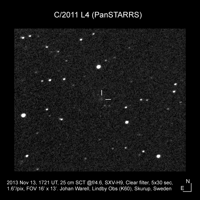 C/2011 L4 (PanSTARRS) 2013-11-13