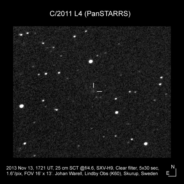 C/2011 L4 (PanSTARRS) 2013-11-13