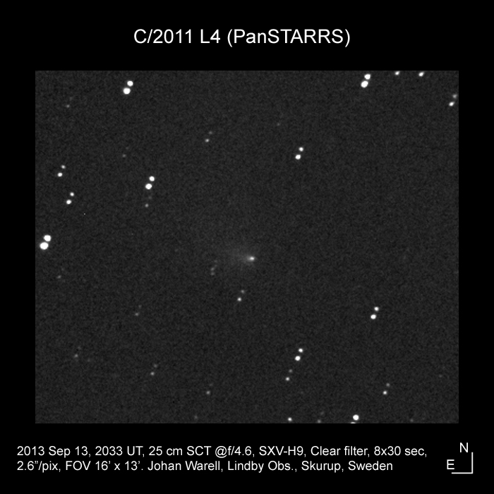 C/2011 L4 (PanSTARRS) 2013-09-13