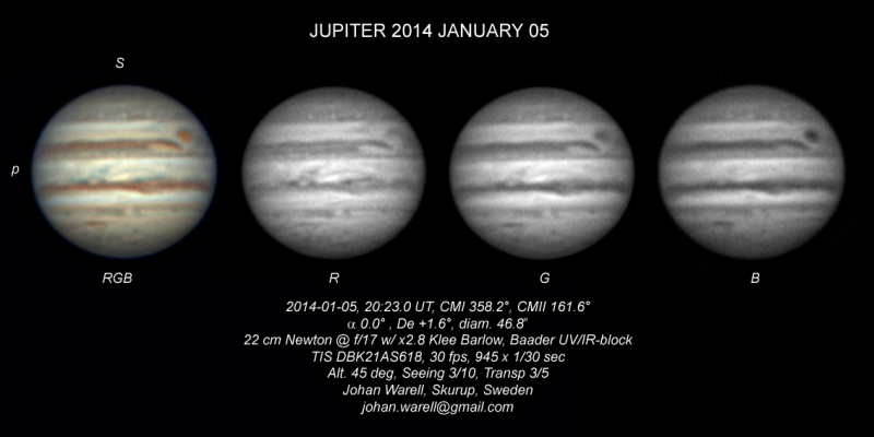 Jupiter 2014 January 05