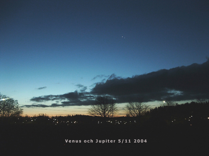 Jupiter-Venuskonjunktion

Anders Wettergren