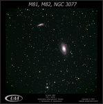 M81, M82, NGC3077

Lars Hermansson, Gregor Duszanowicz
