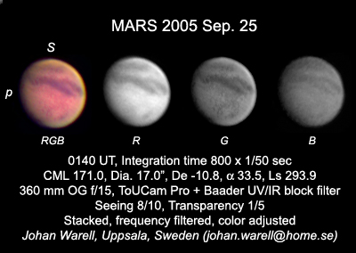 Mars 2005 september 25