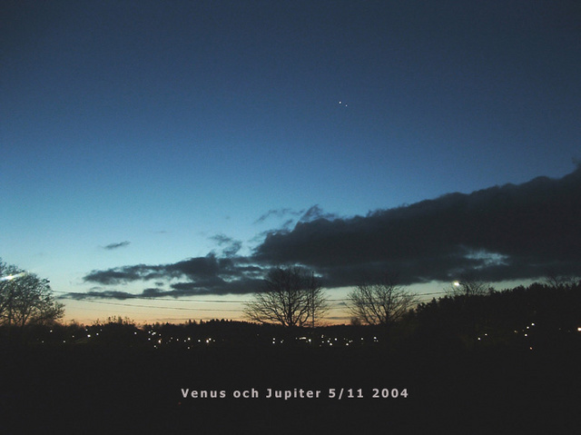 Jupiter-Venuskonjunktion

Anders Wettergren