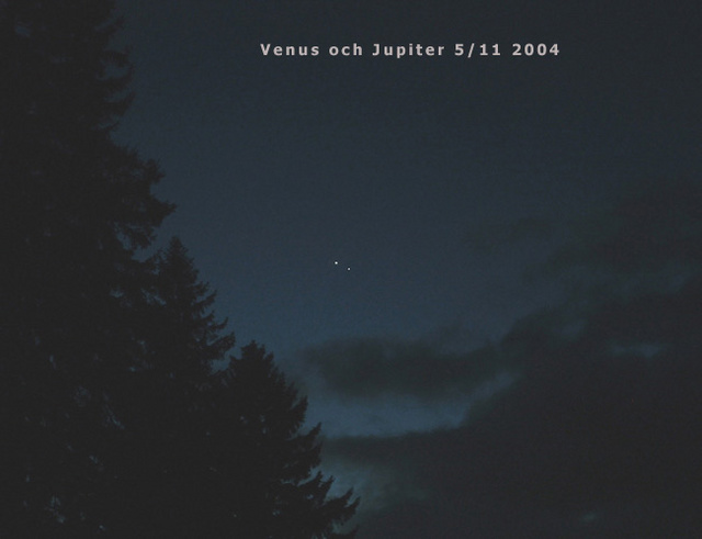 Jupiter-Venuskonjunktion

Anders Wettergren