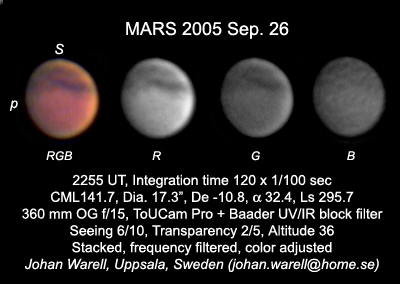 Mars 26 september 2005