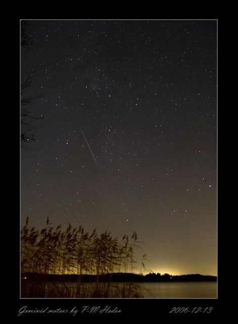 Geminid meteor