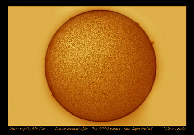 Solardisc 2 april 2007