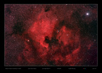 NGC7000, IC5067 & IC5068