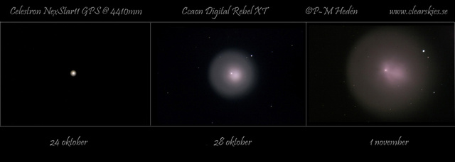 Comet Holmes 24 oktober - 1 november