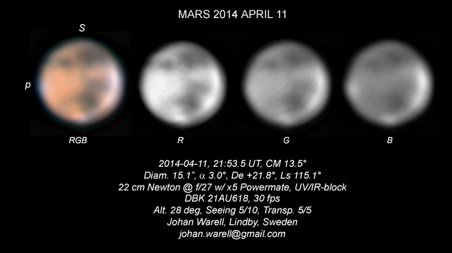 Mars 2014 april 11