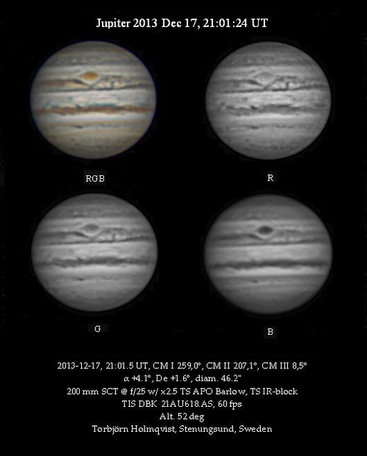 Jupiter 2013 Dec 17 21:01:24 UT