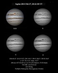 Jupiter 2014 Feb 27 202230 UT