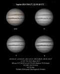 Jupiter 2014 Feb 27 223026 UT