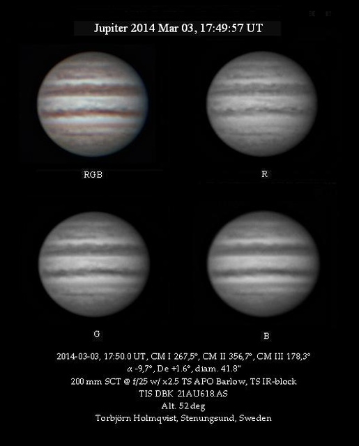 Jupiter 2014 Mar 03 174957 UT