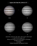 Jupiter 2014 Mar 09 220621 UT
