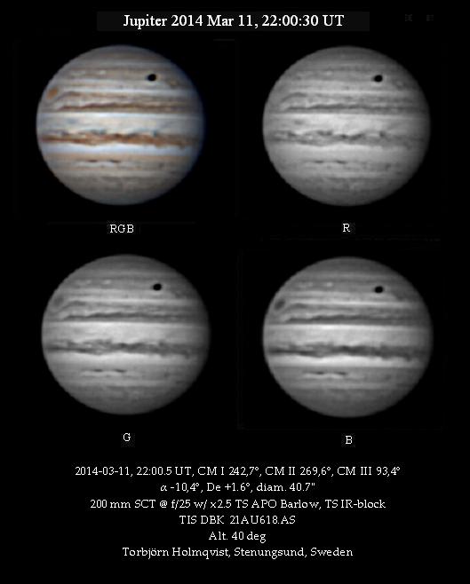 Jupiter 2014 Mar 11 220030 UT