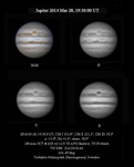 Jupiter 2014 Mar 28 193000 UT