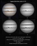 Jupiter 2016 Feb 22, 22:03:15 UT