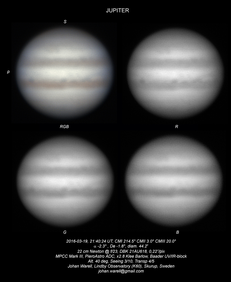 Jupiter 2016-03-19 21:40:24 UT