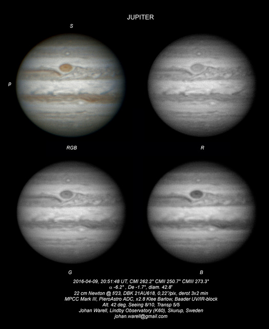 Jupiter 2016-04-09 20:51:48 UT