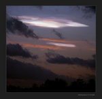 Nacreous clouds