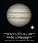 Jupiter 2018-06-01 21:59 UT