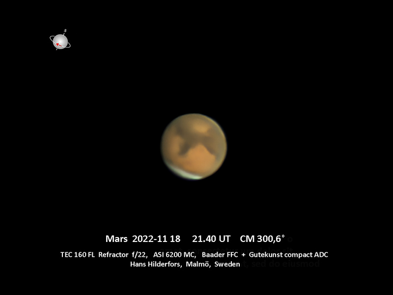 Mars 2022-11-18    21-40 UT