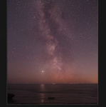 Milky Way over the Baltic Sea