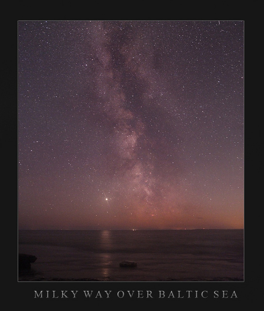 Milky Way over the Baltic Sea