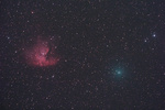 NGC281 & Hartley 2